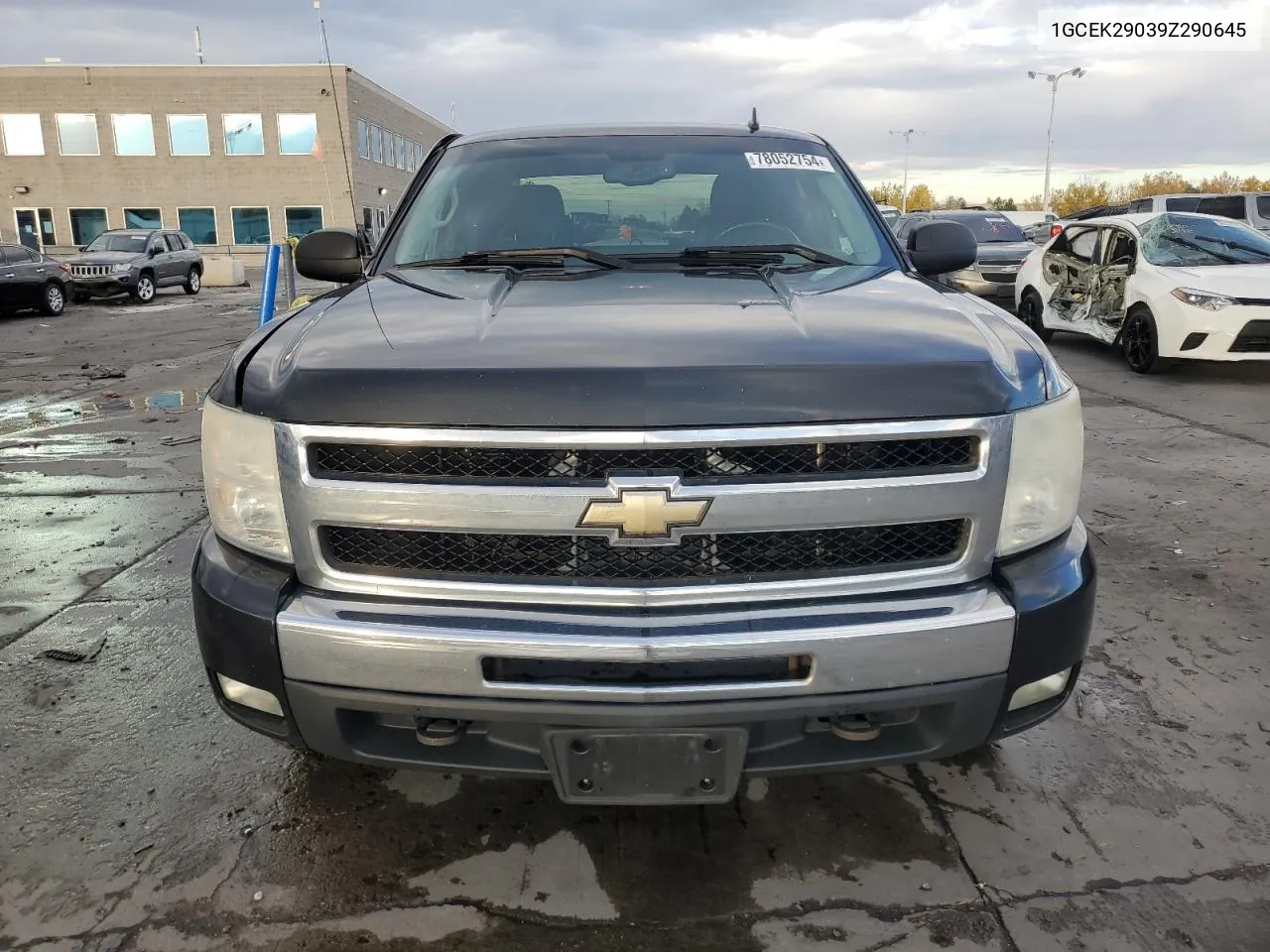 2009 Chevrolet Silverado K1500 Lt VIN: 1GCEK29039Z290645 Lot: 78052754