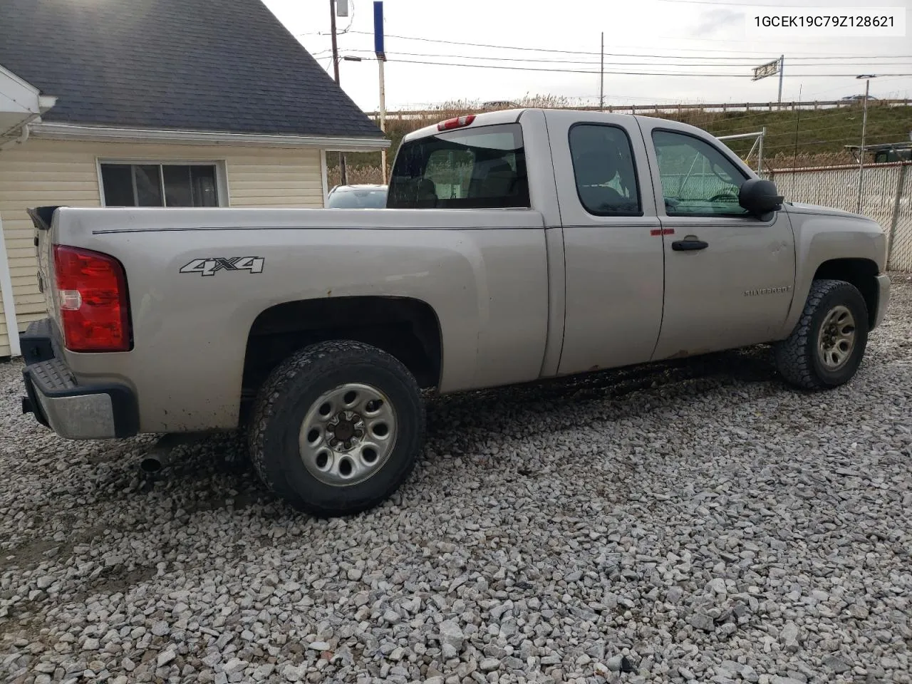 2009 Chevrolet Silverado K1500 VIN: 1GCEK19C79Z128621 Lot: 78177004