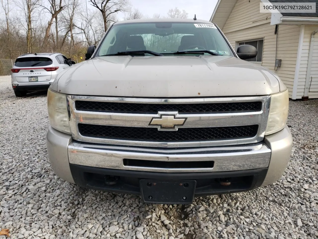 2009 Chevrolet Silverado K1500 VIN: 1GCEK19C79Z128621 Lot: 78177004