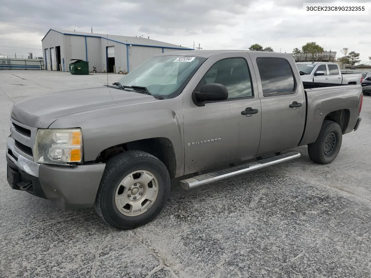 2009 Chevrolet Silverado K1500 Lt VIN: 3GCEK23C89G232355 Lot: 78225394