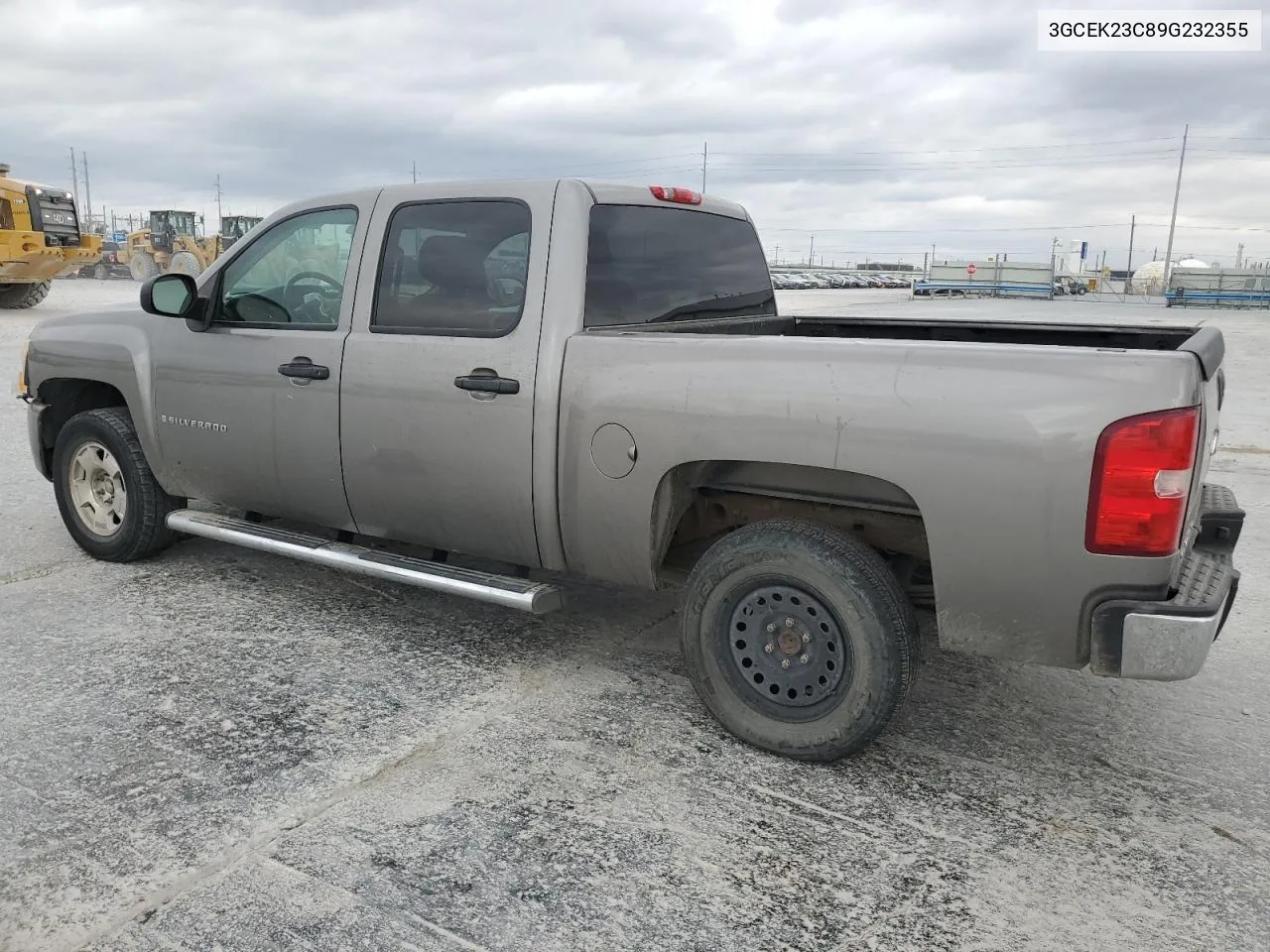 2009 Chevrolet Silverado K1500 Lt VIN: 3GCEK23C89G232355 Lot: 78225394