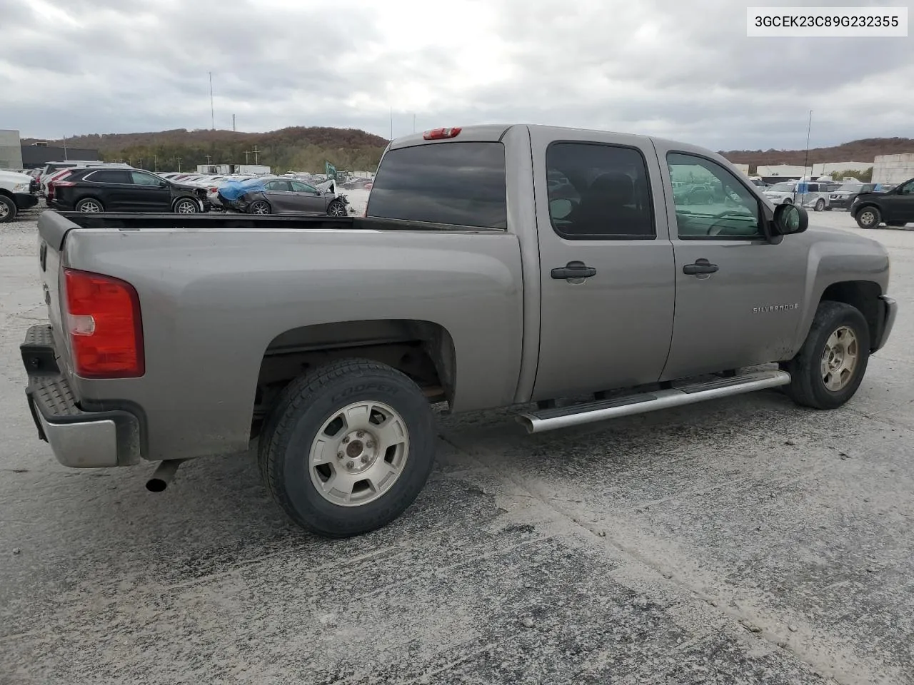 3GCEK23C89G232355 2009 Chevrolet Silverado K1500 Lt