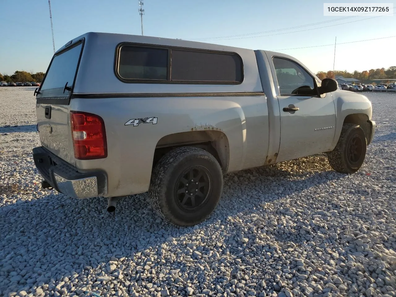 2009 Chevrolet Silverado K1500 VIN: 1GCEK14X09Z177265 Lot: 78413564