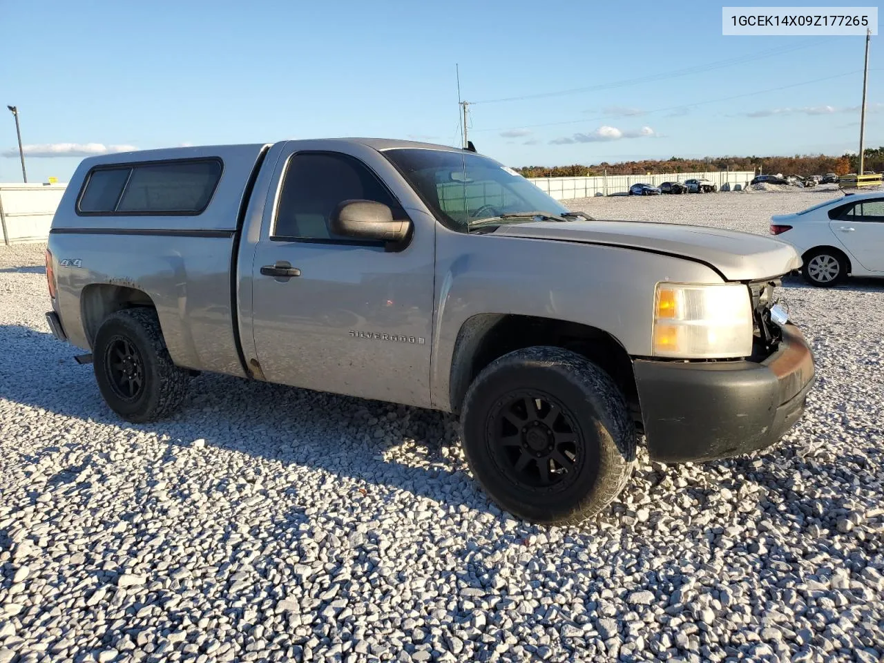 2009 Chevrolet Silverado K1500 VIN: 1GCEK14X09Z177265 Lot: 78413564