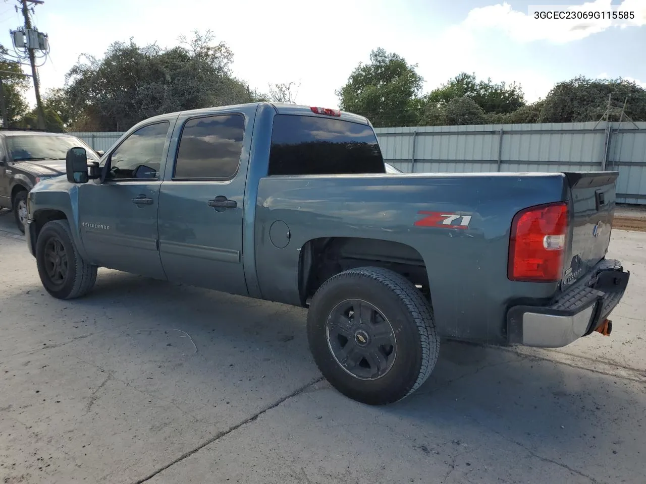 2009 Chevrolet Silverado C1500 Lt VIN: 3GCEC23069G115585 Lot: 78513094