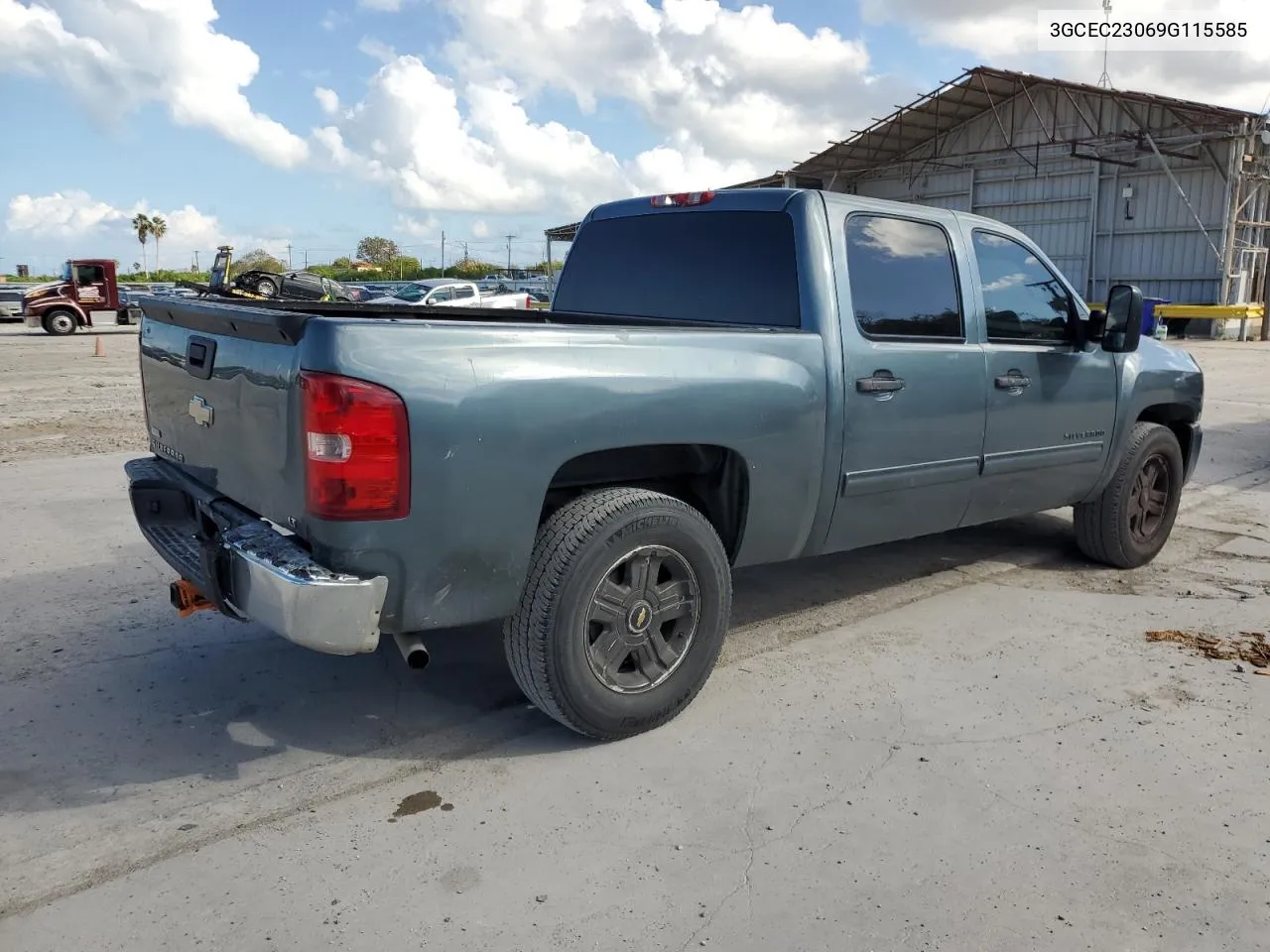 2009 Chevrolet Silverado C1500 Lt VIN: 3GCEC23069G115585 Lot: 78513094