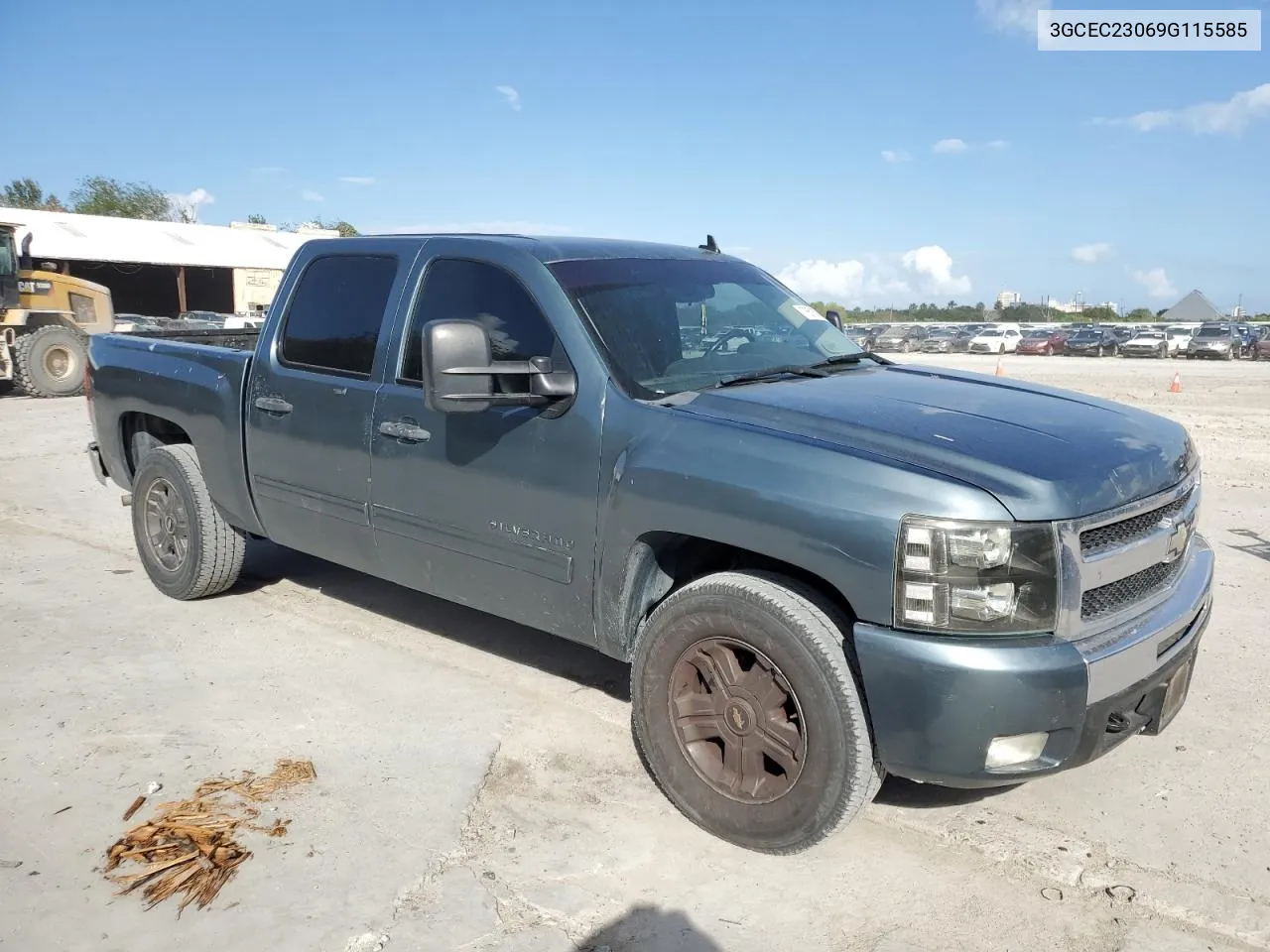 2009 Chevrolet Silverado C1500 Lt VIN: 3GCEC23069G115585 Lot: 78513094