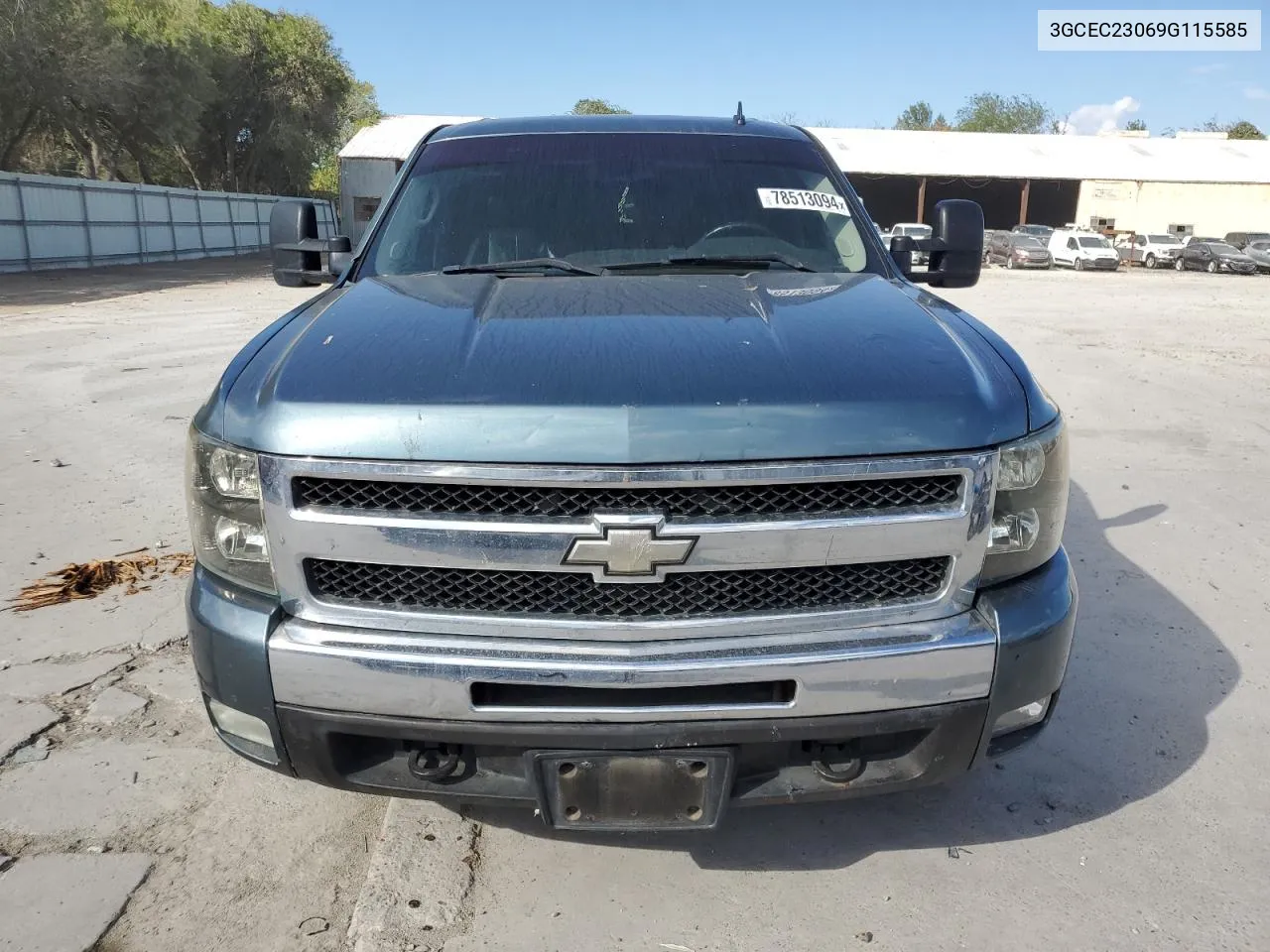 2009 Chevrolet Silverado C1500 Lt VIN: 3GCEC23069G115585 Lot: 78513094