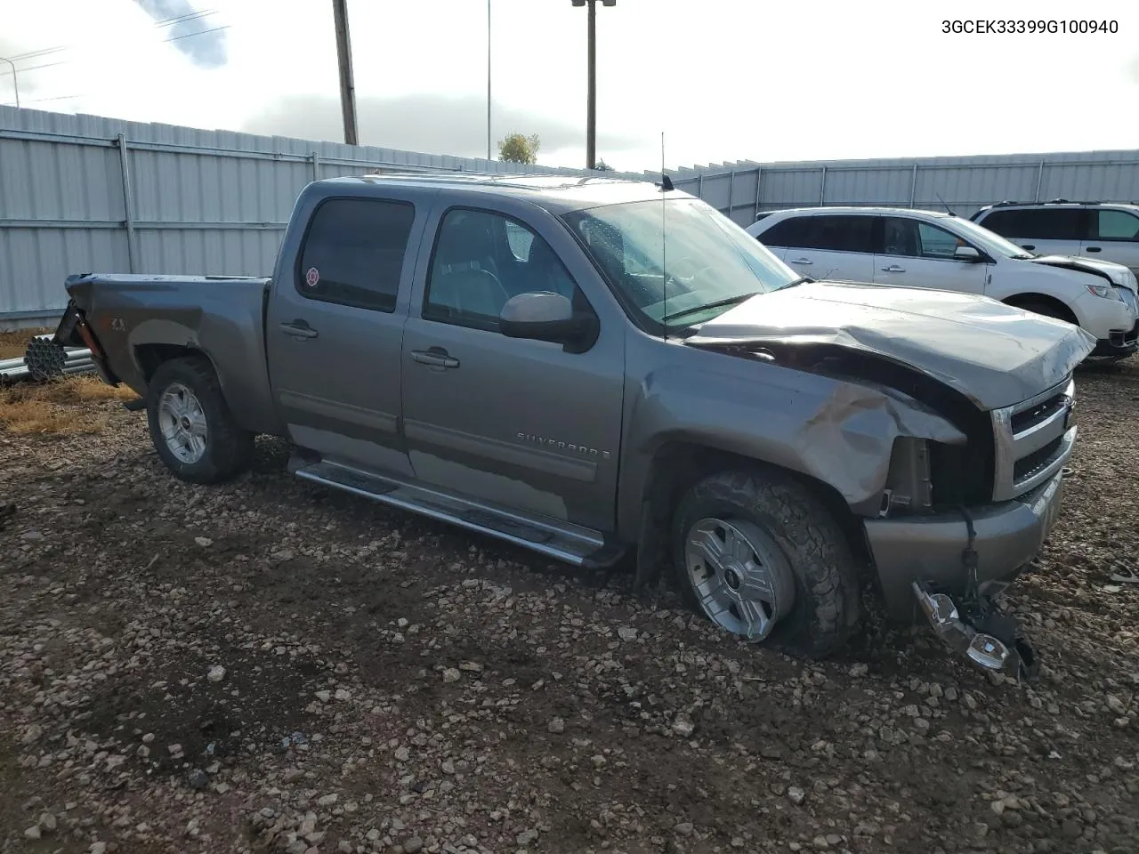 2009 Chevrolet Silverado K1500 Ltz VIN: 3GCEK33399G100940 Lot: 78646624