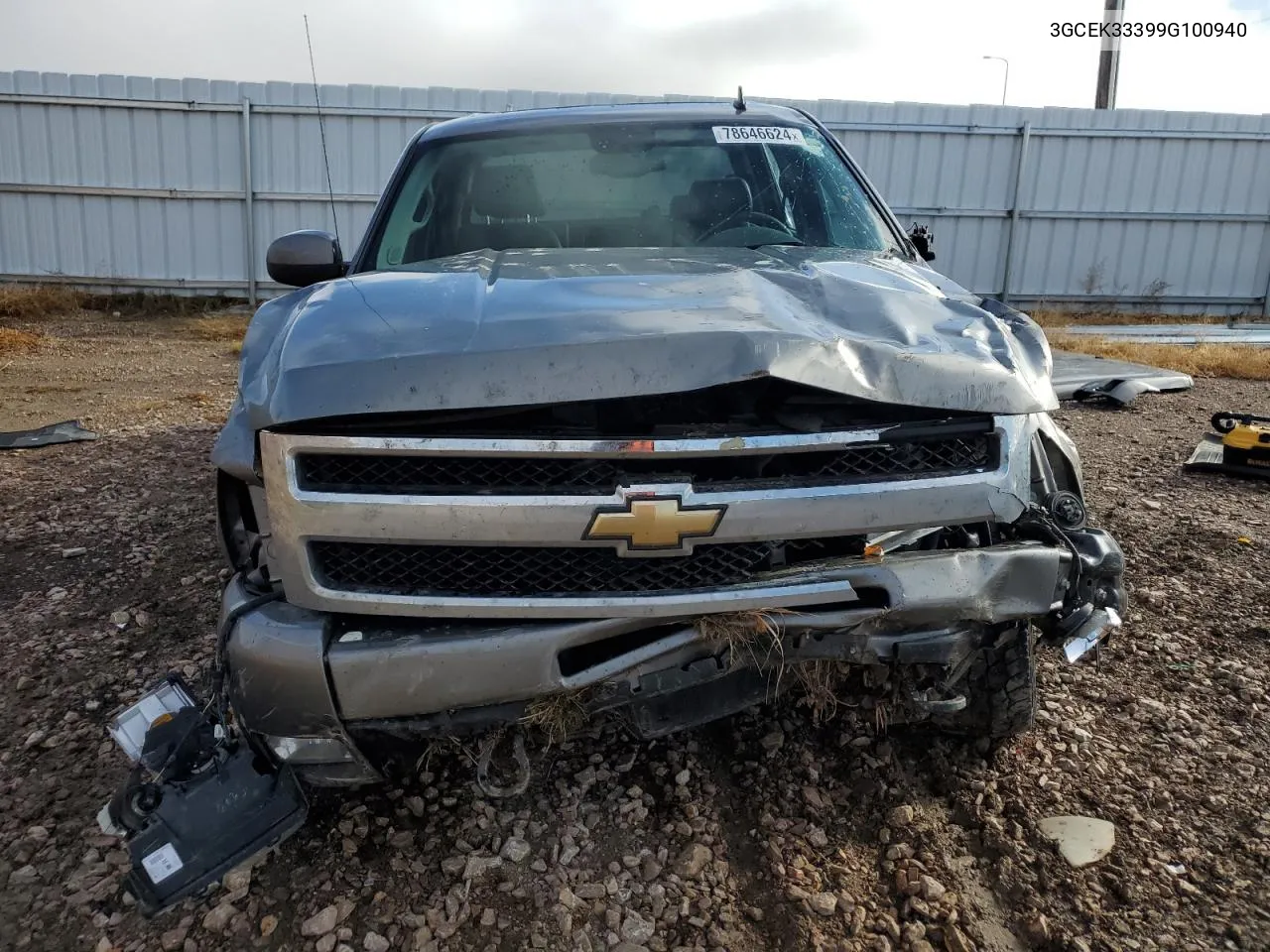 2009 Chevrolet Silverado K1500 Ltz VIN: 3GCEK33399G100940 Lot: 78646624