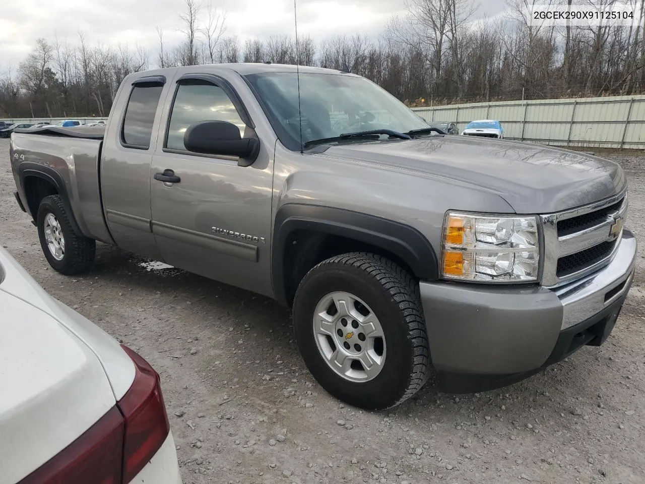 2009 Chevrolet Silverado K1500 Lt VIN: 2GCEK290X91125104 Lot: 78787694