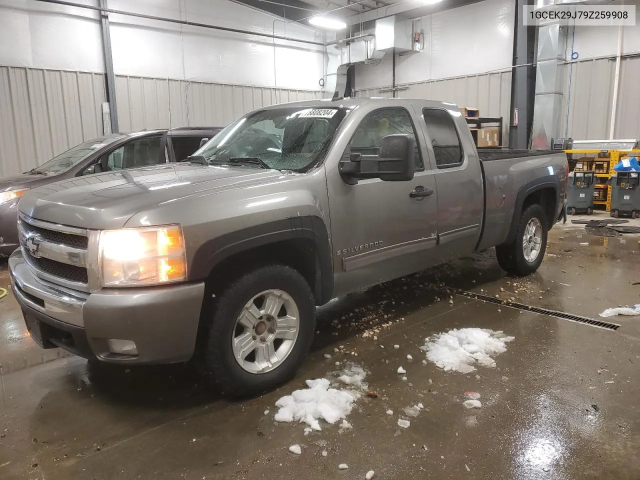 2009 Chevrolet Silverado K1500 Lt VIN: 1GCEK29J79Z259908 Lot: 78808204