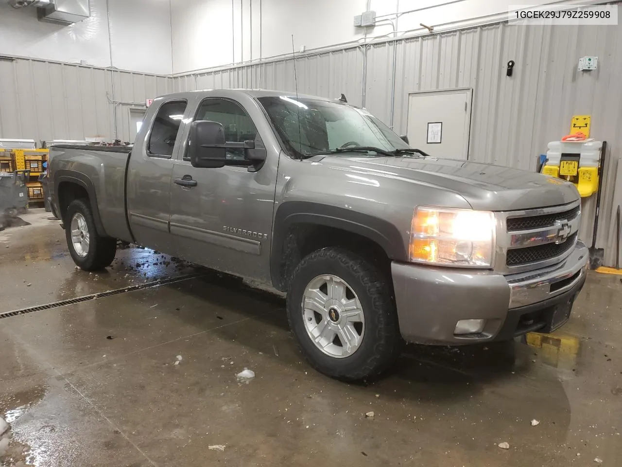 2009 Chevrolet Silverado K1500 Lt VIN: 1GCEK29J79Z259908 Lot: 78808204