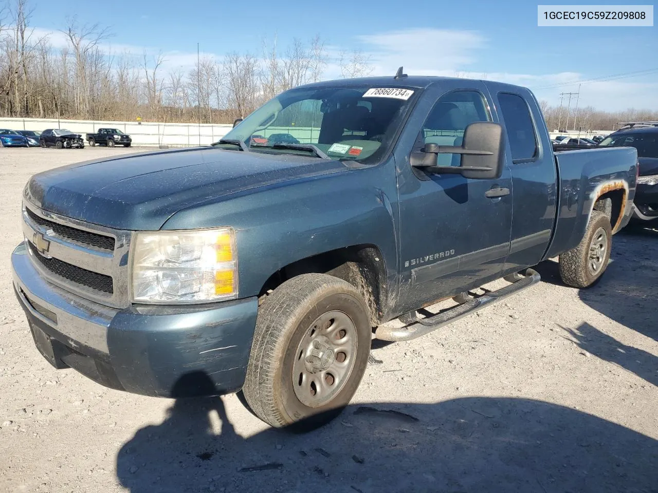 2009 Chevrolet Silverado C1500 VIN: 1GCEC19C59Z209808 Lot: 78860734