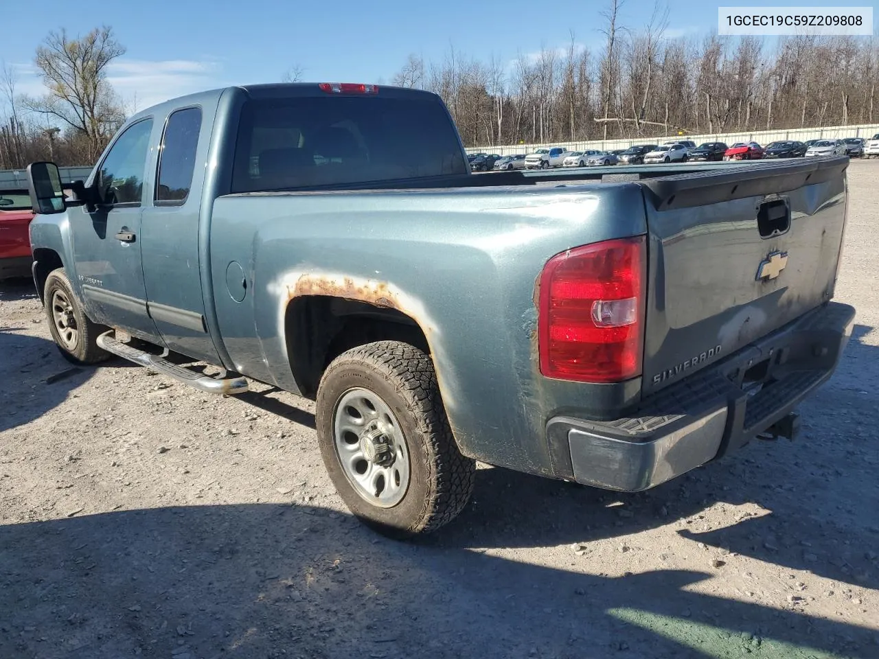 2009 Chevrolet Silverado C1500 VIN: 1GCEC19C59Z209808 Lot: 78860734