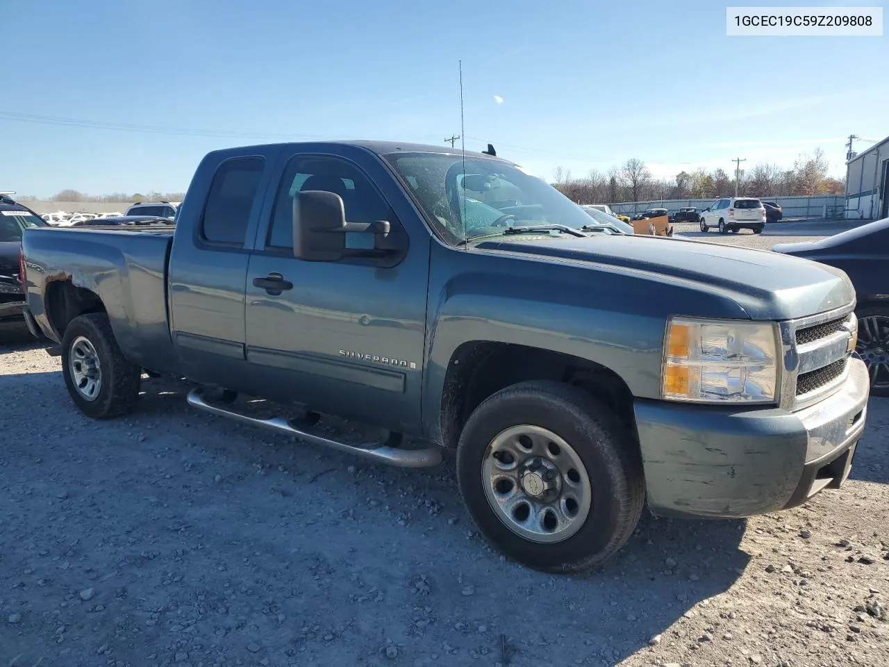 2009 Chevrolet Silverado C1500 VIN: 1GCEC19C59Z209808 Lot: 78860734