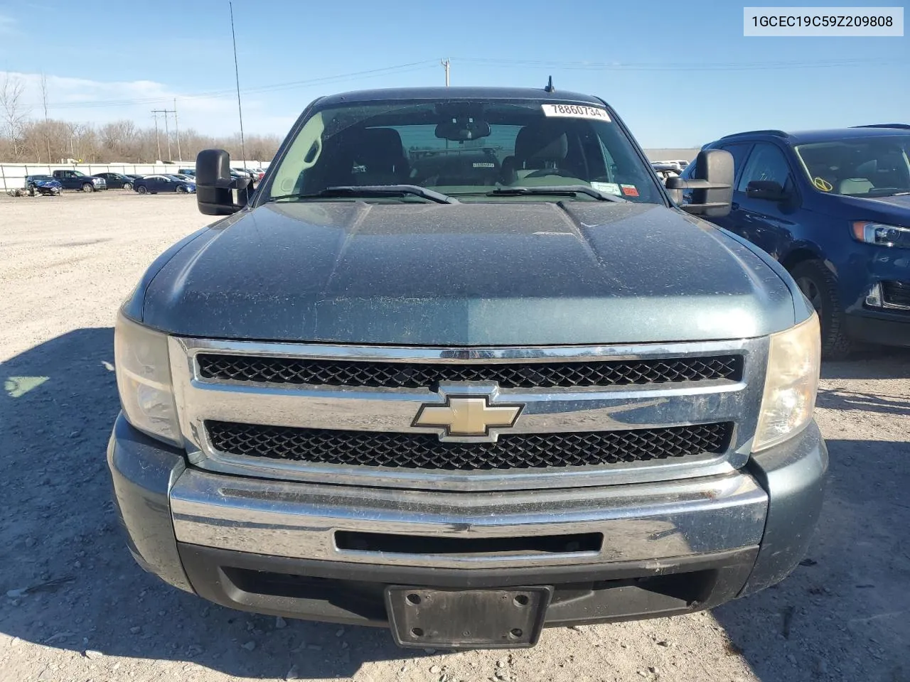 2009 Chevrolet Silverado C1500 VIN: 1GCEC19C59Z209808 Lot: 78860734