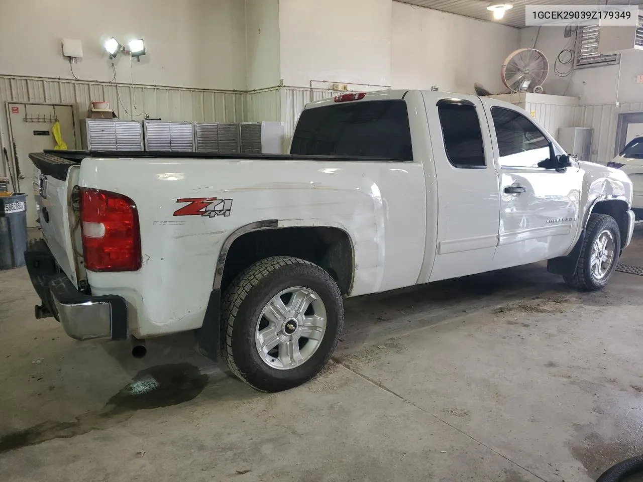 2009 Chevrolet Silverado K1500 Lt VIN: 1GCEK29039Z179349 Lot: 79127494