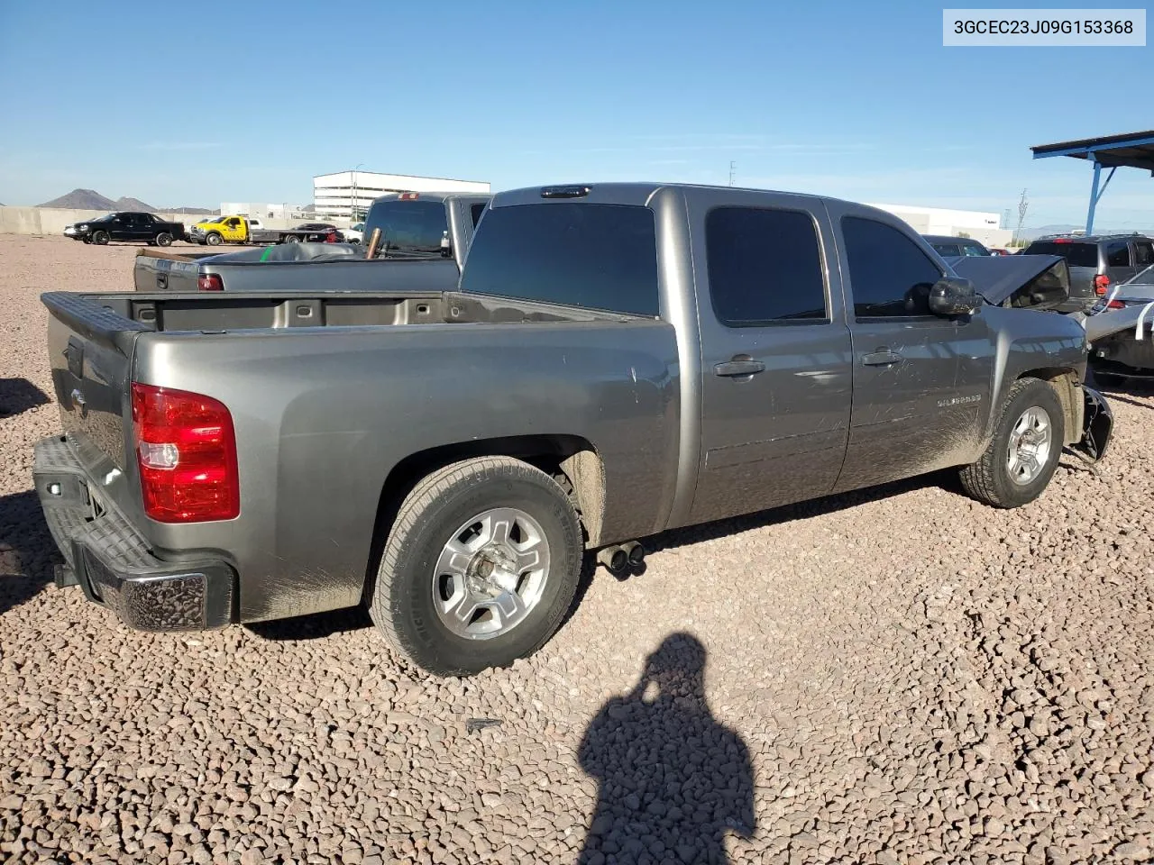 2009 Chevrolet Silverado C1500 Lt VIN: 3GCEC23J09G153368 Lot: 79202654