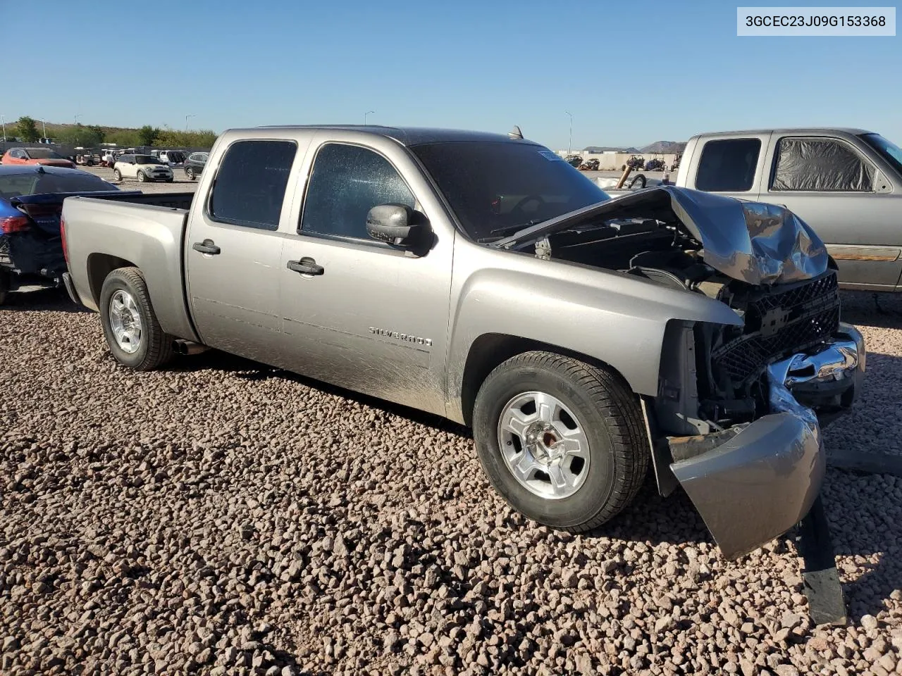 2009 Chevrolet Silverado C1500 Lt VIN: 3GCEC23J09G153368 Lot: 79202654