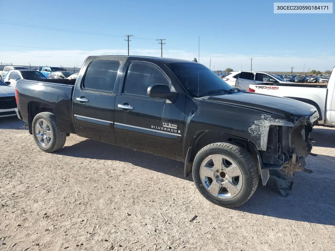 2009 Chevrolet Silverado C1500 Lt VIN: 3GCEC23059G184171 Lot: 79453354