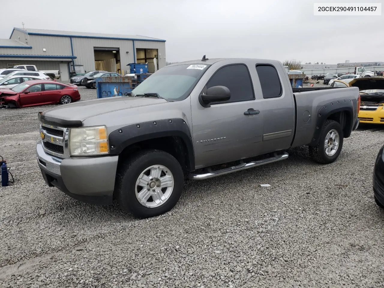 2009 Chevrolet Silverado K1500 Lt VIN: 2GCEK290491104457 Lot: 79635444