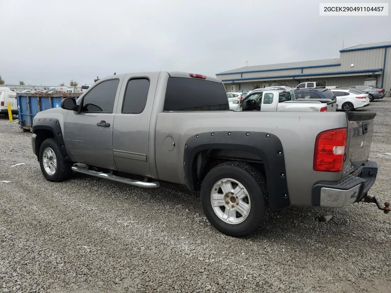 2009 Chevrolet Silverado K1500 Lt VIN: 2GCEK290491104457 Lot: 79635444