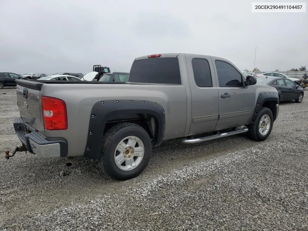 2009 Chevrolet Silverado K1500 Lt VIN: 2GCEK290491104457 Lot: 79635444