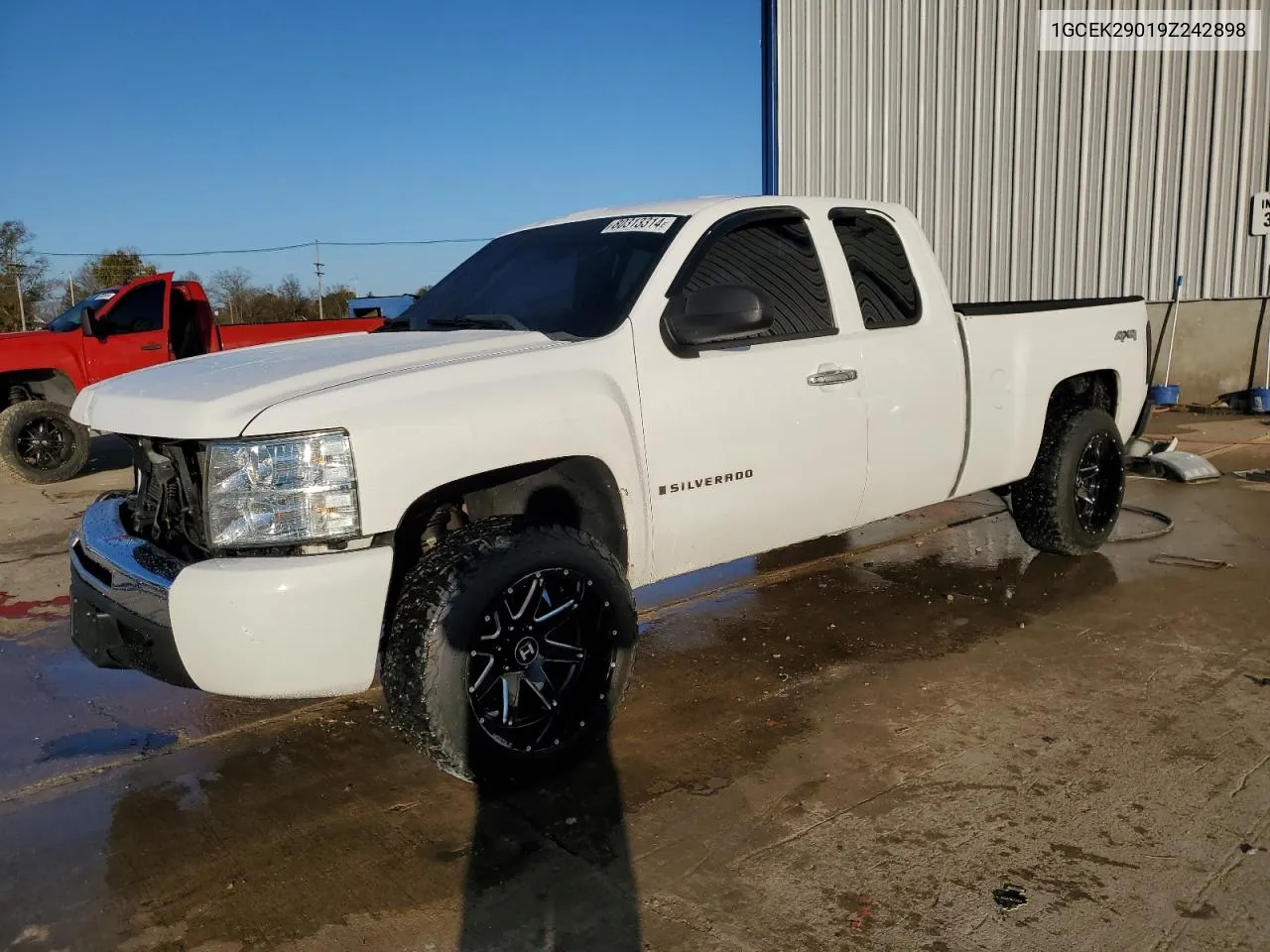 2009 Chevrolet Silverado K1500 Lt VIN: 1GCEK29019Z242898 Lot: 80313314