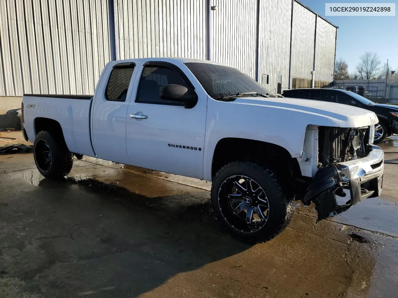 2009 Chevrolet Silverado K1500 Lt VIN: 1GCEK29019Z242898 Lot: 80313314