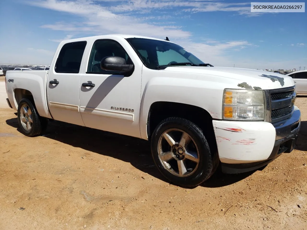 2010 Chevrolet Silverado K1500 Ls VIN: 3GCRKREA0AG266297 Lot: 43928514