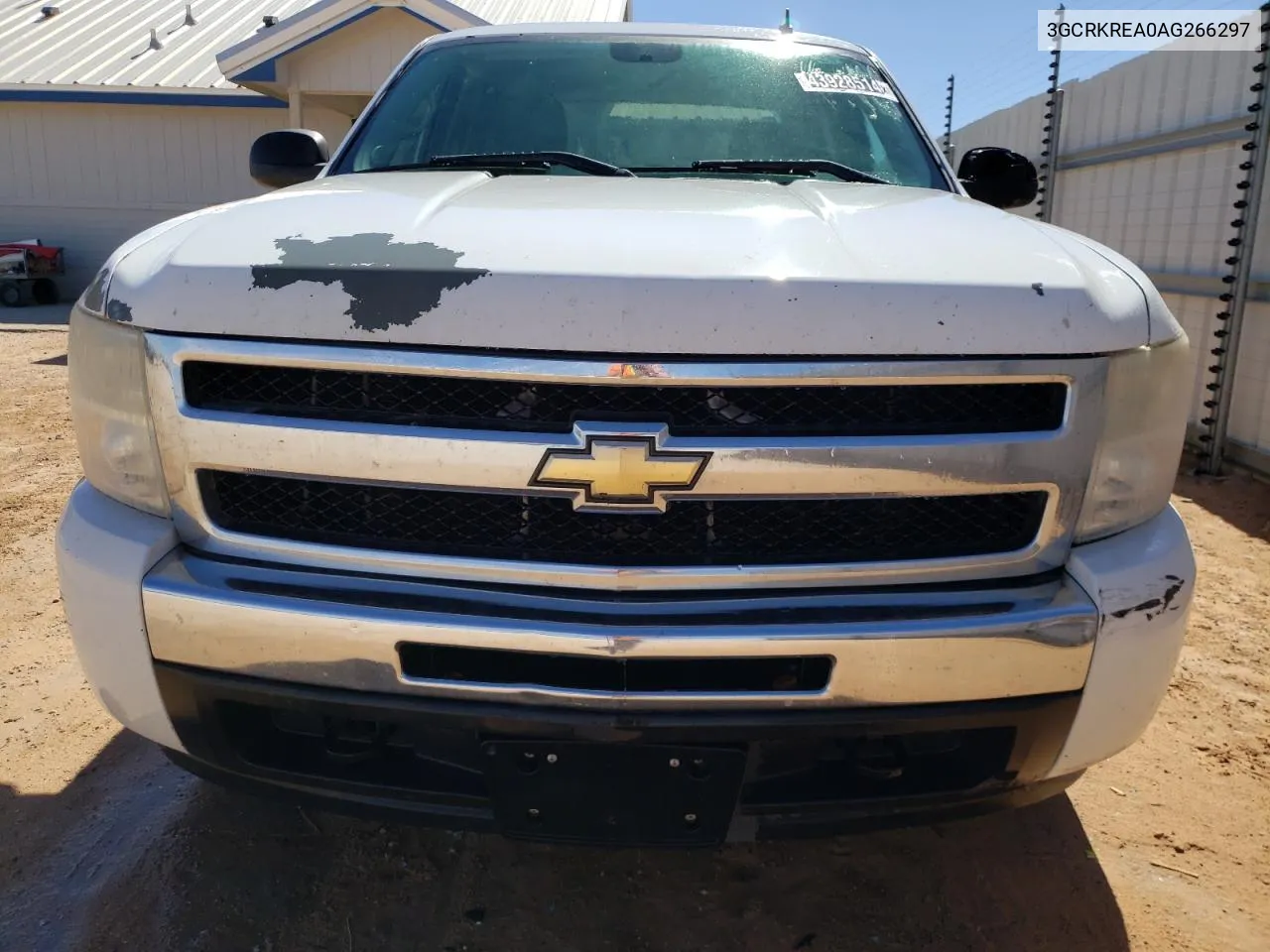 2010 Chevrolet Silverado K1500 Ls VIN: 3GCRKREA0AG266297 Lot: 43928514