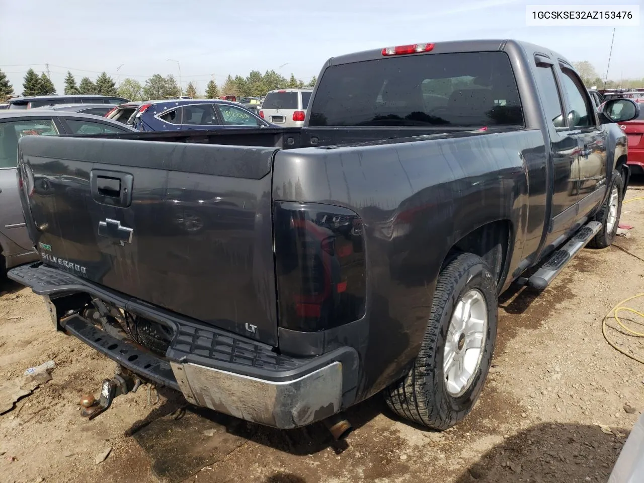 2010 Chevrolet Silverado K1500 Lt VIN: 1GCSKSE32AZ153476 Lot: 51885214