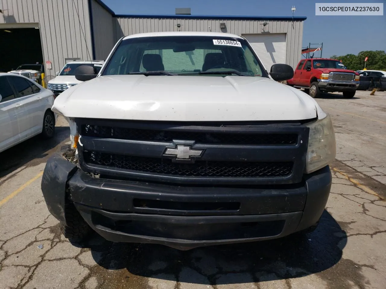 2010 Chevrolet Silverado C1500 VIN: 1GCSCPE01AZ237630 Lot: 55138654