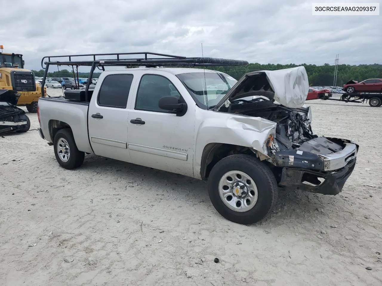 2010 Chevrolet Silverado C1500 Lt VIN: 3GCRCSEA9AG209357 Lot: 55298044