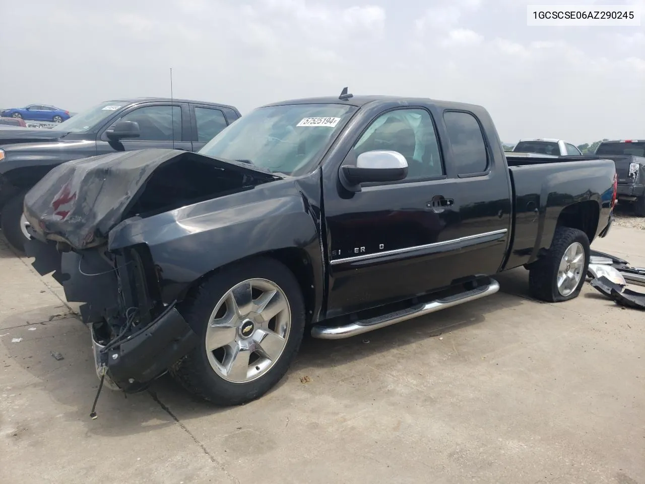 2010 Chevrolet Silverado C1500 Lt VIN: 1GCSCSE06AZ290245 Lot: 57525194