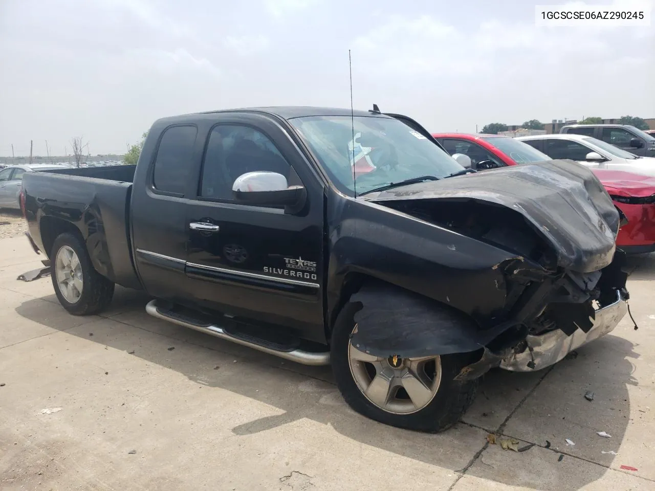 2010 Chevrolet Silverado C1500 Lt VIN: 1GCSCSE06AZ290245 Lot: 57525194