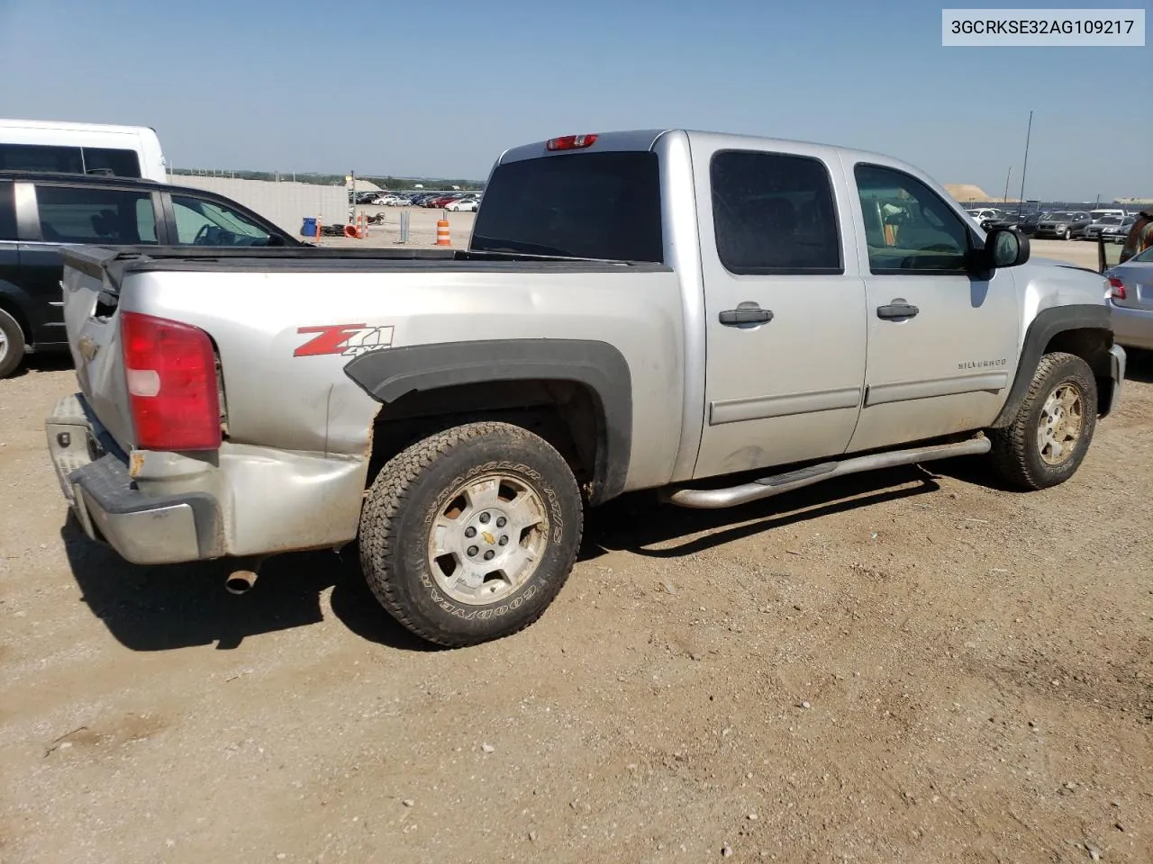 2010 Chevrolet Silverado K1500 Lt VIN: 3GCRKSE32AG109217 Lot: 57937884