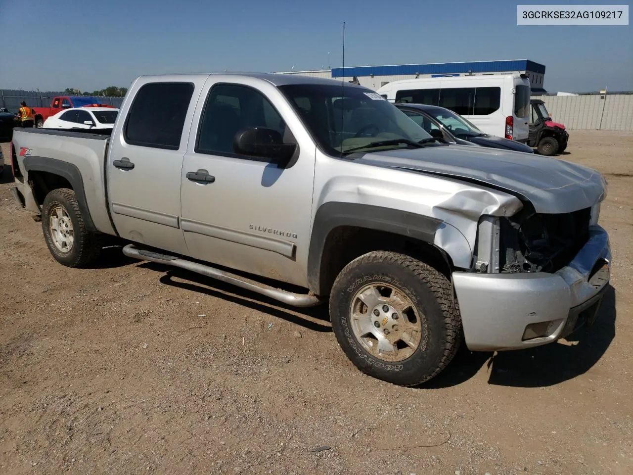 2010 Chevrolet Silverado K1500 Lt VIN: 3GCRKSE32AG109217 Lot: 57937884