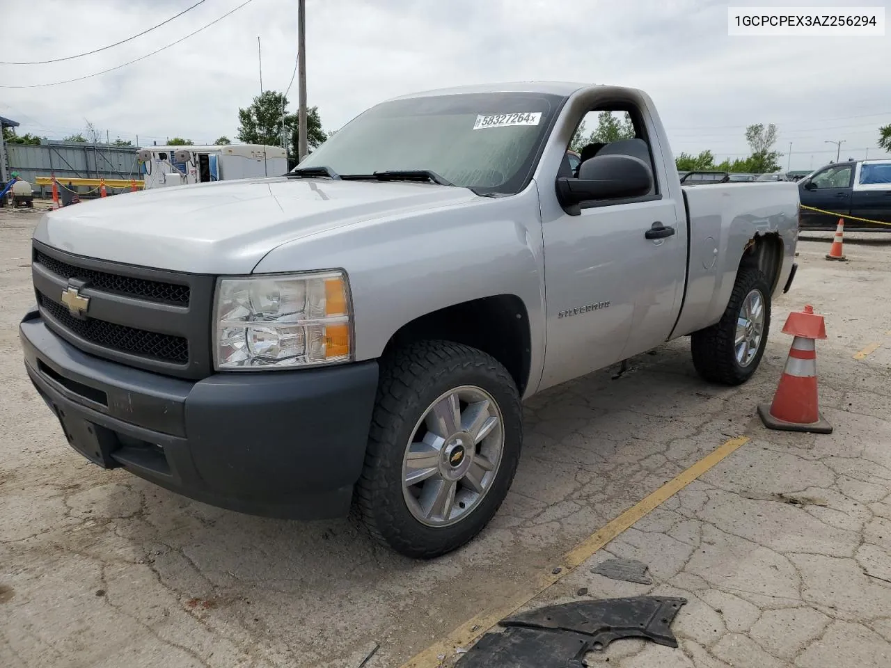 2010 Chevrolet Silverado C1500 VIN: 1GCPCPEX3AZ256294 Lot: 58327264