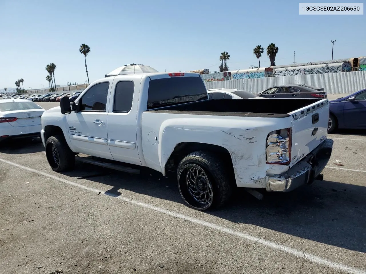 2010 Chevrolet Silverado C1500 Lt VIN: 1GCSCSE02AZ206650 Lot: 60260754