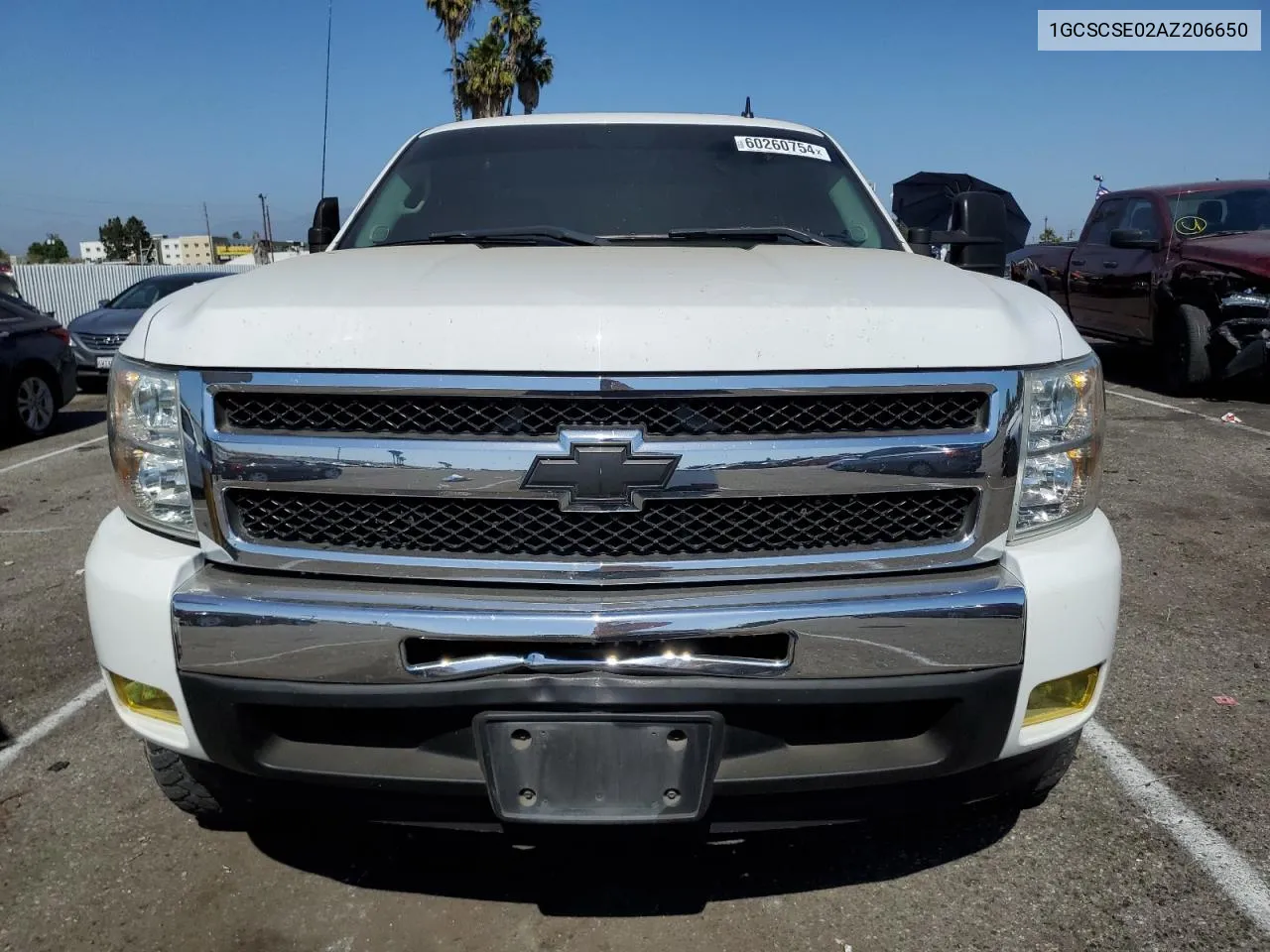 2010 Chevrolet Silverado C1500 Lt VIN: 1GCSCSE02AZ206650 Lot: 60260754