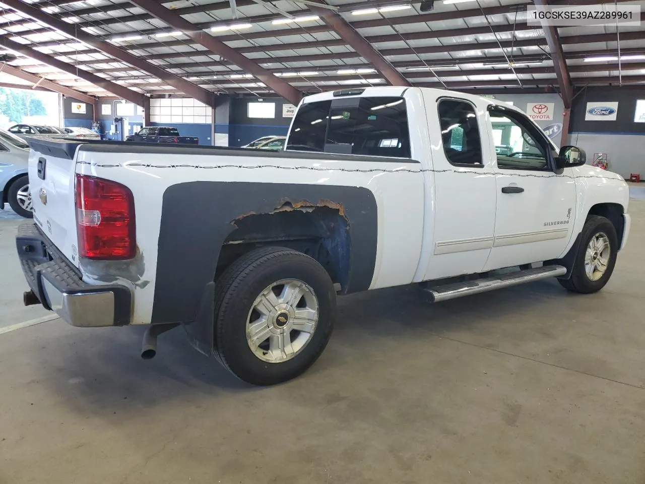 2010 Chevrolet Silverado K1500 Lt VIN: 1GCSKSE39AZ289961 Lot: 60523424