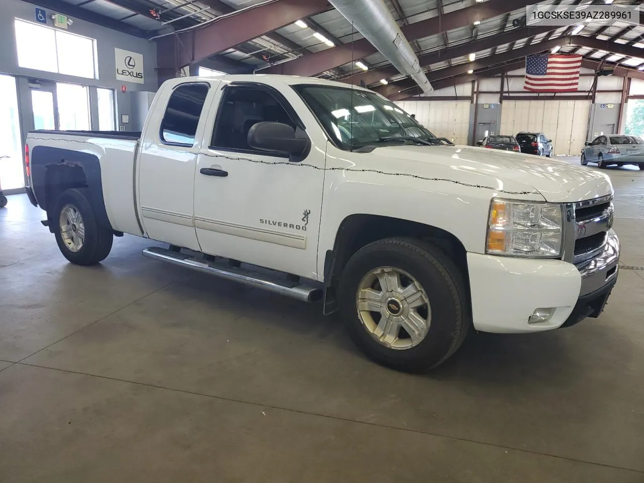 2010 Chevrolet Silverado K1500 Lt VIN: 1GCSKSE39AZ289961 Lot: 60523424