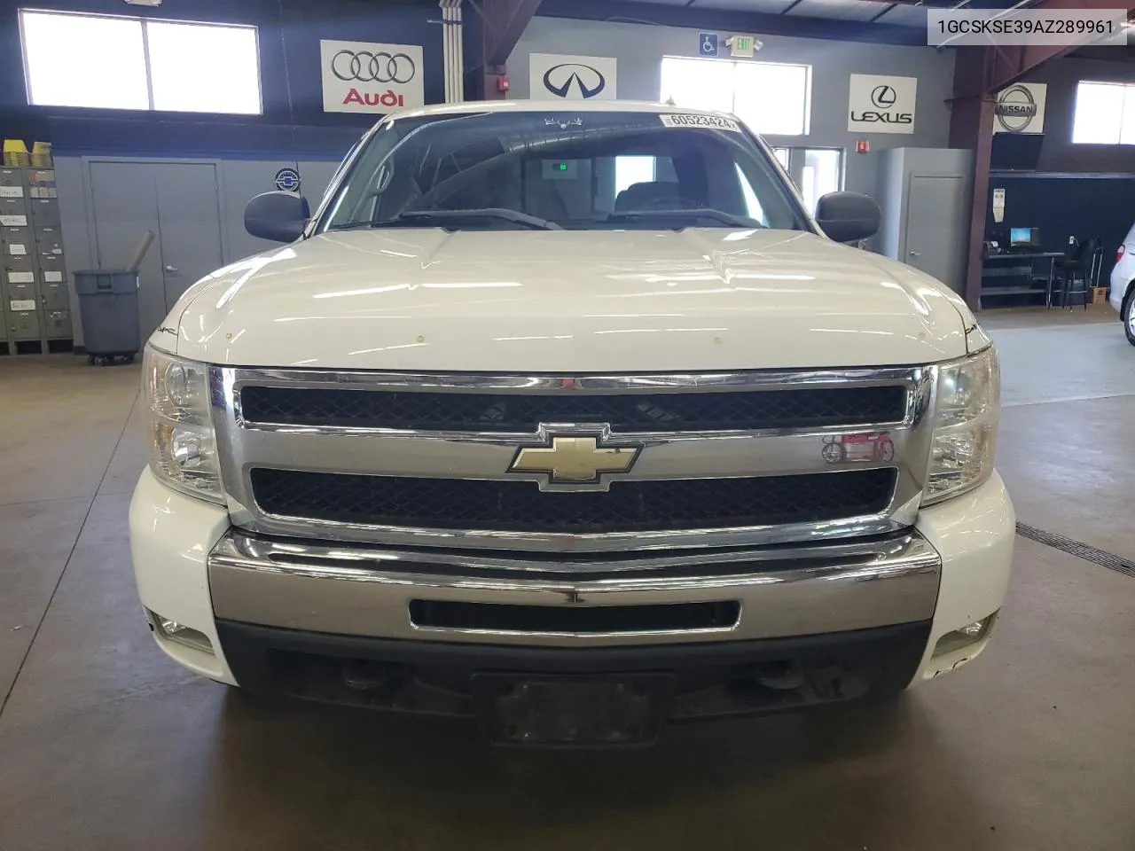 2010 Chevrolet Silverado K1500 Lt VIN: 1GCSKSE39AZ289961 Lot: 60523424