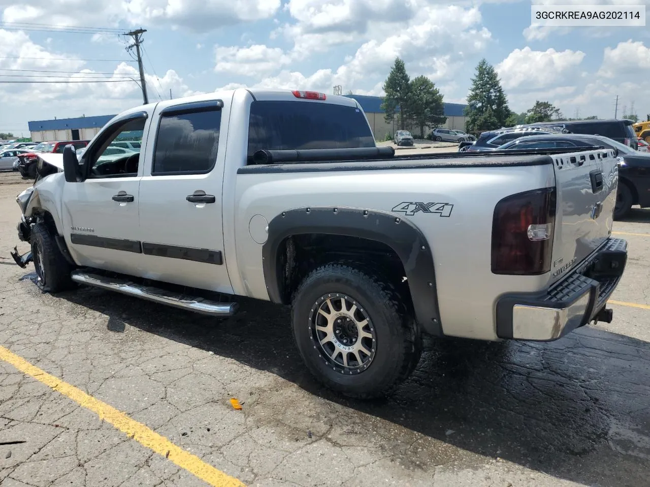 2010 Chevrolet Silverado K1500 Ls VIN: 3GCRKREA9AG202114 Lot: 60715204