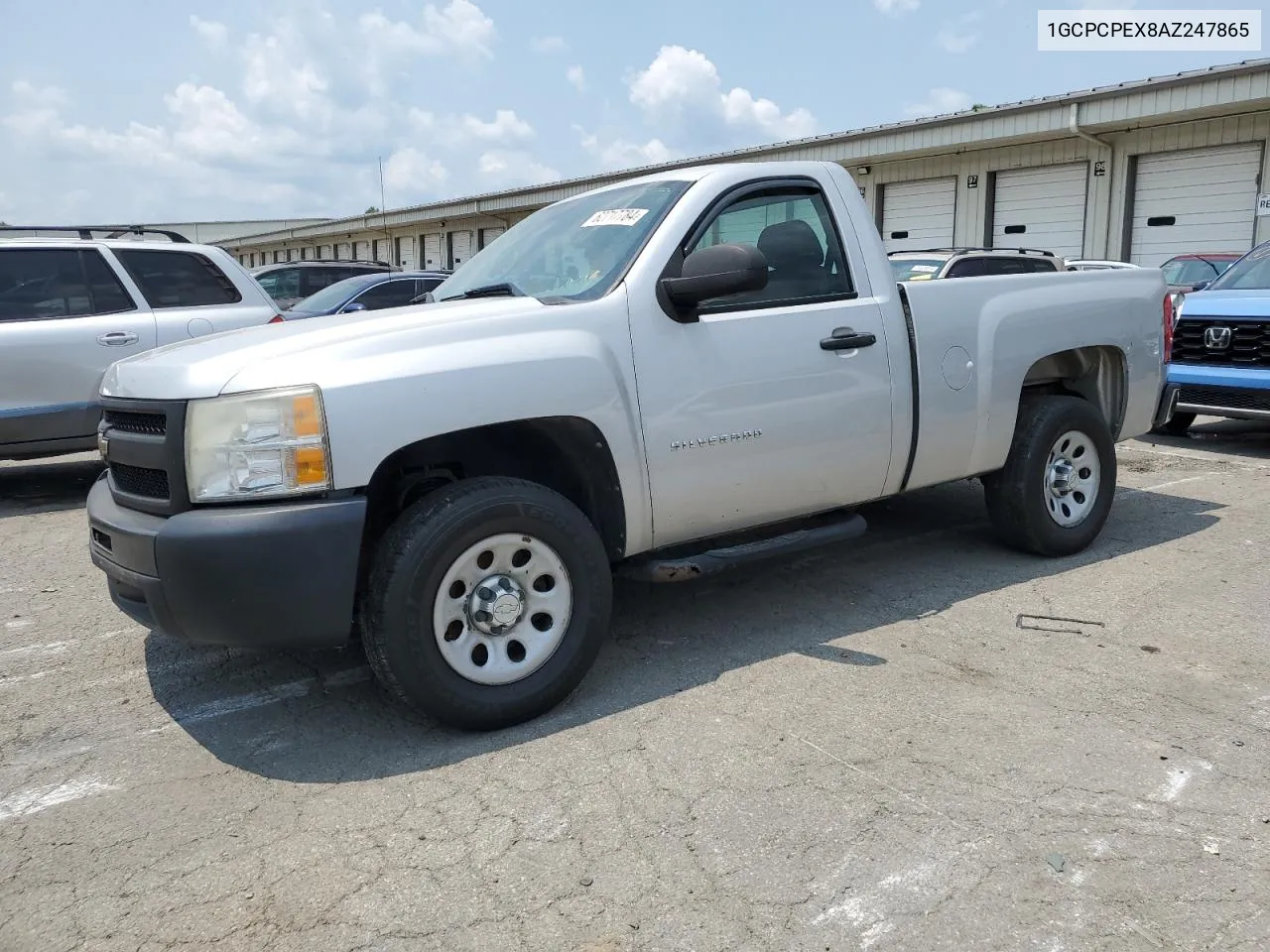 2010 Chevrolet Silverado C1500 VIN: 1GCPCPEX8AZ247865 Lot: 62717784