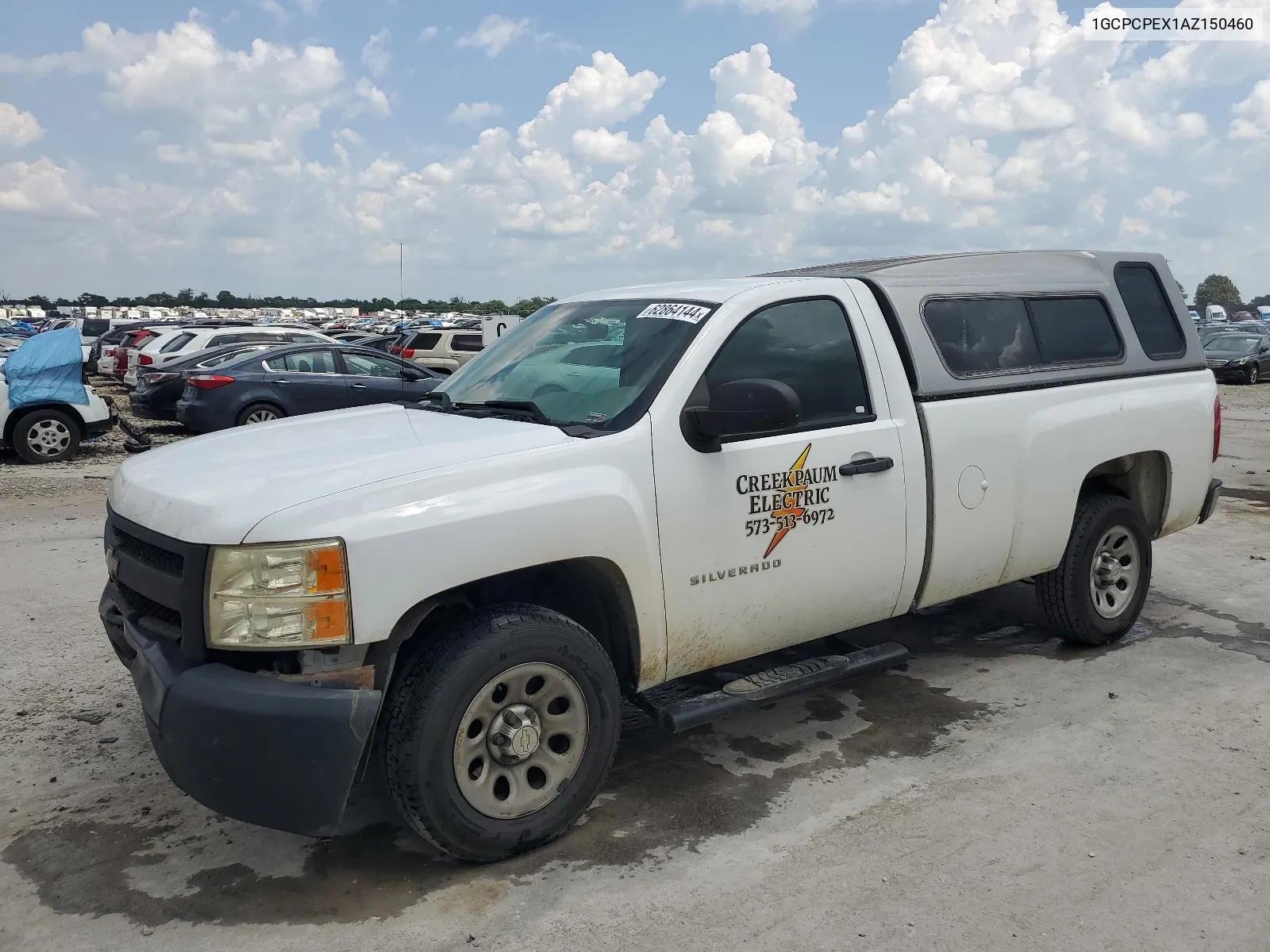 2010 Chevrolet Silverado C1500 VIN: 1GCPCPEX1AZ150460 Lot: 62864144