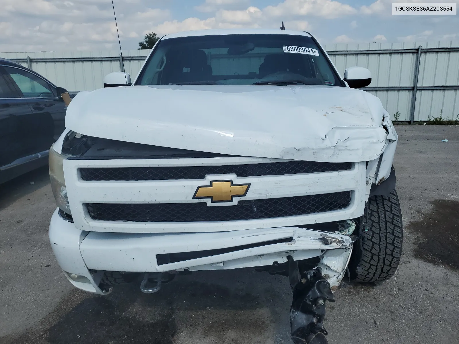 2010 Chevrolet Silverado K1500 Lt VIN: 1GCSKSE36AZ203554 Lot: 63009044