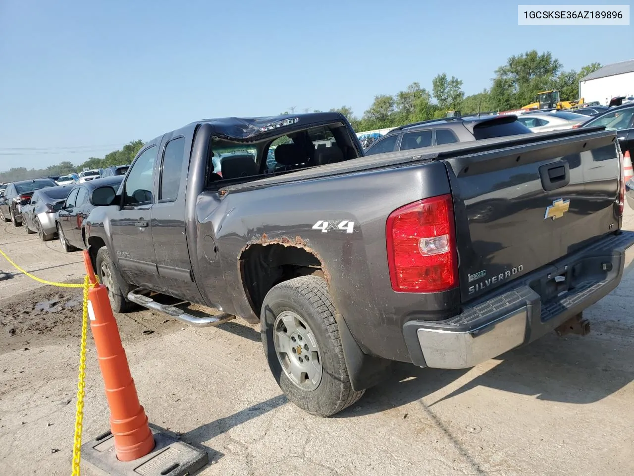 2010 Chevrolet Silverado K1500 Lt VIN: 1GCSKSE36AZ189896 Lot: 64003624